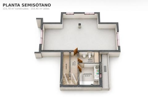 PLANO GARAJE E INSTALACIONES 3D