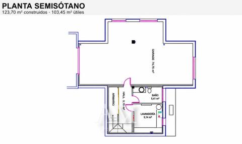 PLANO GARAJE E INSTALACIONES