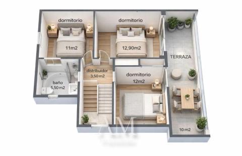 PLANO PLANTA SEGUNDA