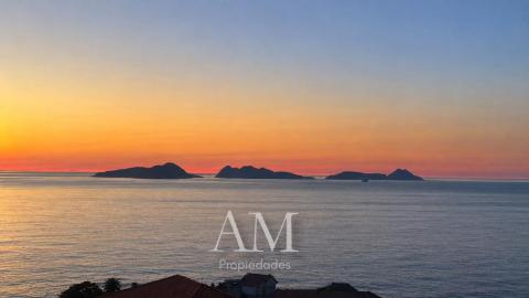 CASA EN PRADO CON VISTAS PANORAMICAS Y ESPECTACULARES AL MAR, MONTEFERRO Y LAS ISLAS  CIES. PARCELA DE 6.648M2